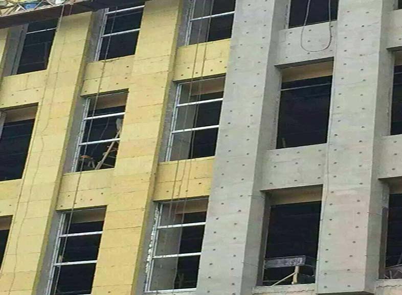 安吉石巖棉板安裝